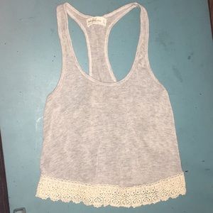 A&F Racerback Flowy Tank Top